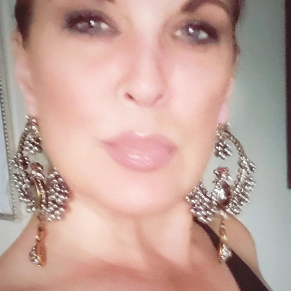 Alexander McQueen Gold and Silver Chandelier Earrings